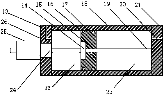 Hydraulic leakage-proof control device