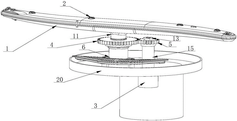 Dish-washing machine spray thrower, dish-washing machine provided with the spray thrower and control method