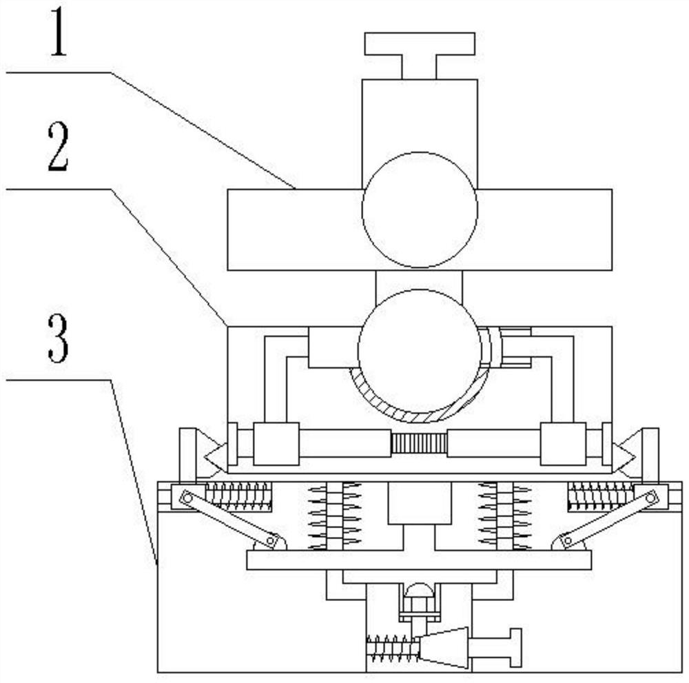 An unmanned vehicle navigation bracket