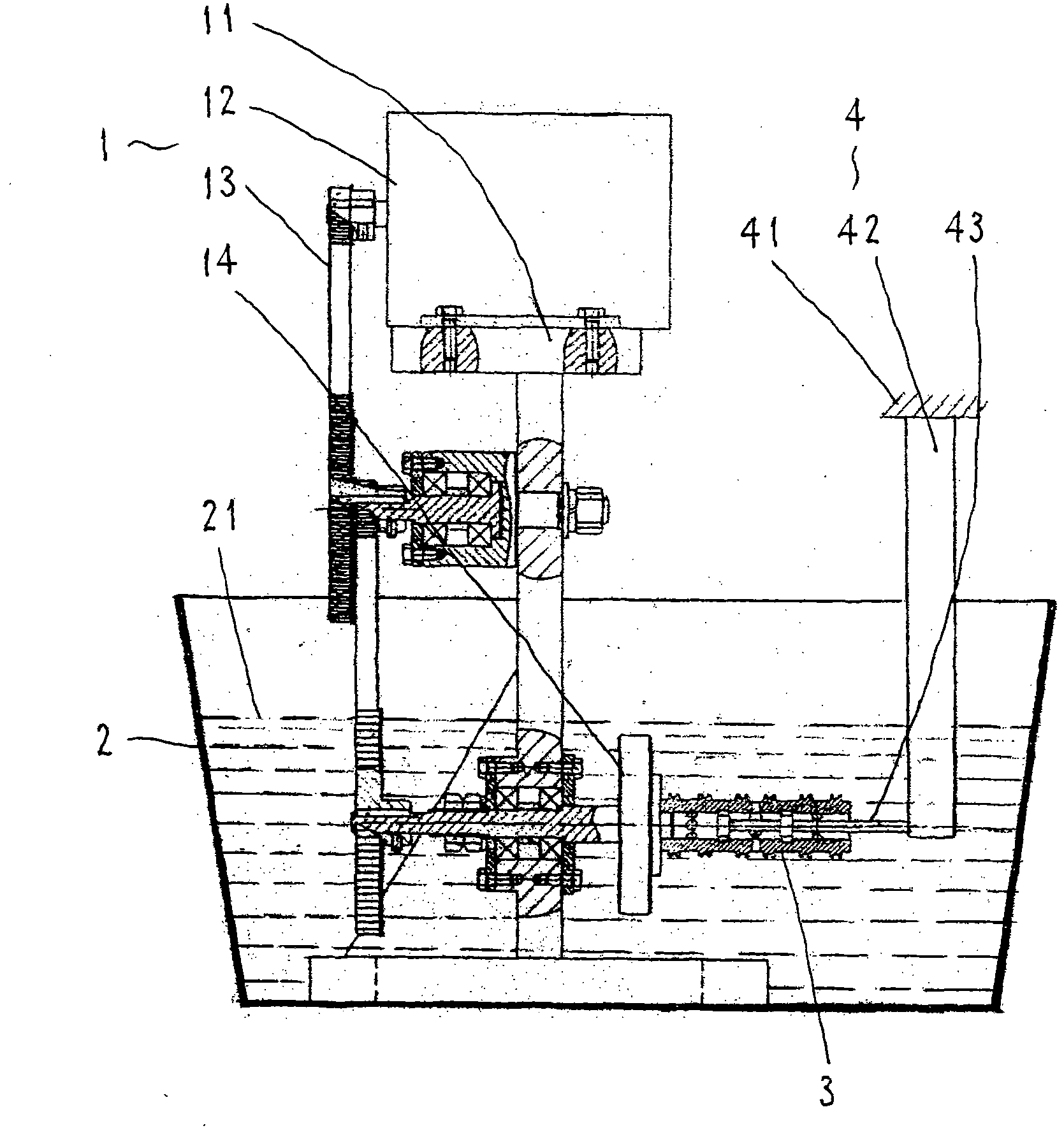 Full peripheral process unit for electric erosion machining valve bushes