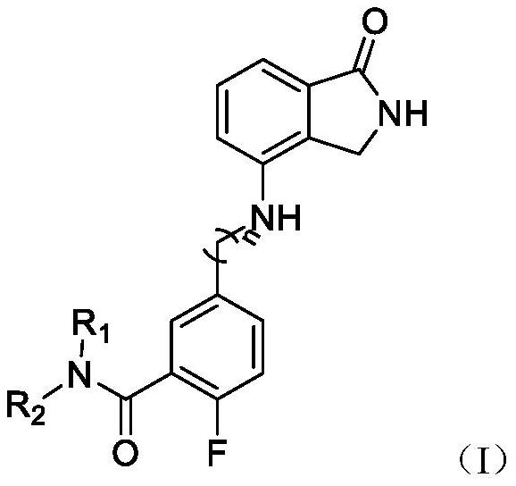 Isoindolone compound as well as preparation method and application thereof