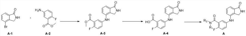 Isoindolone compound as well as preparation method and application thereof