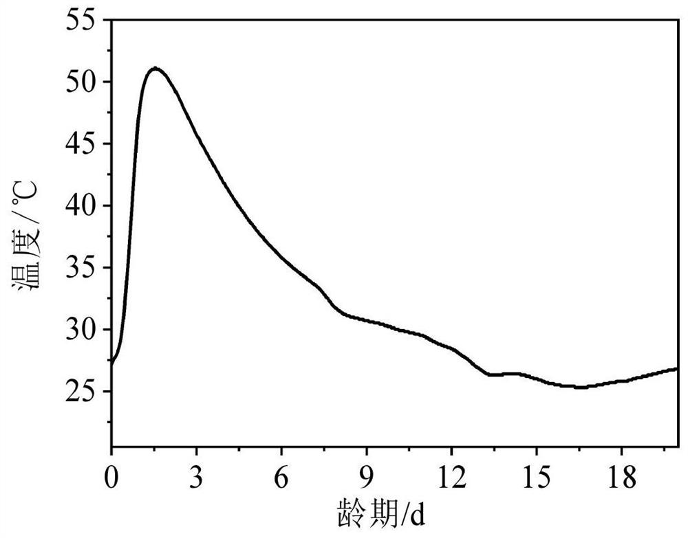 Calcium-magnesium composite expansion clinker, preparation method thereof and application of calcium-magnesium composite expansion clinker in low-shrinkage and high-crack-resistance marine mass concrete