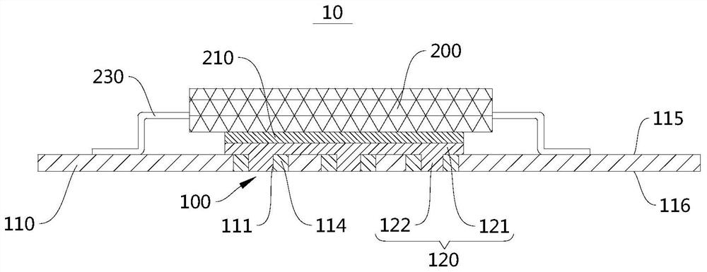 Heat dissipation structure, circuit board assembly and processing technology thereof