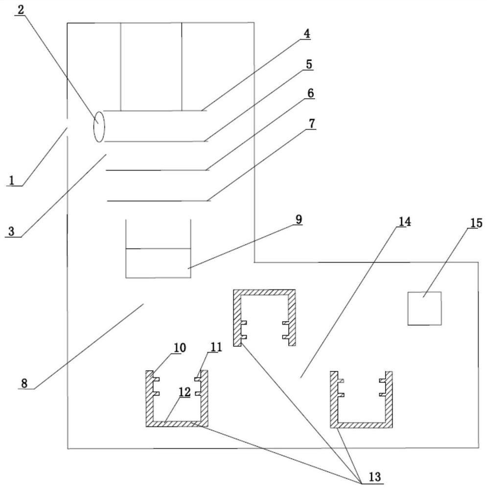 Time-of-flight mass spectrometer detection chamber