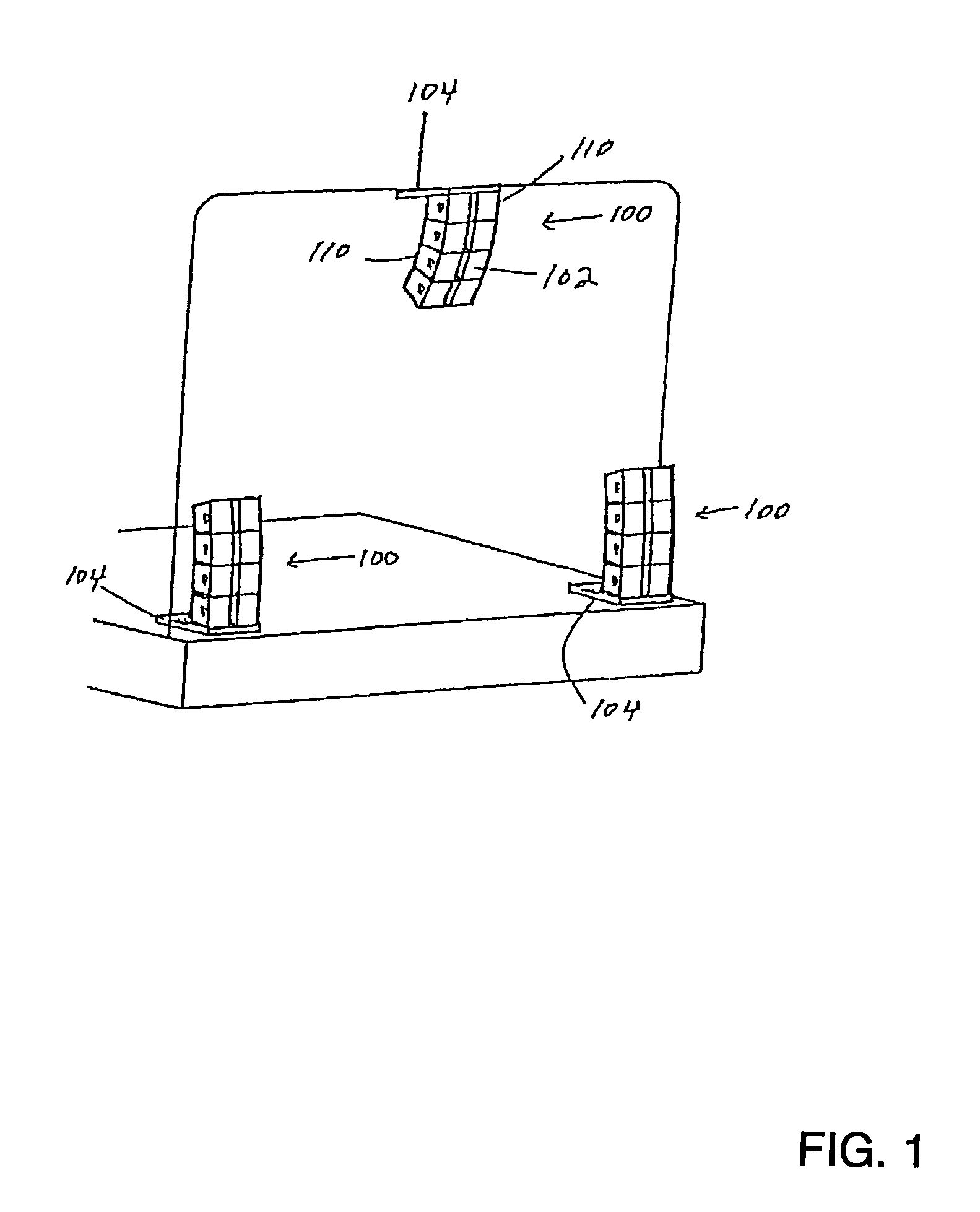 Rigging system for line array speakers