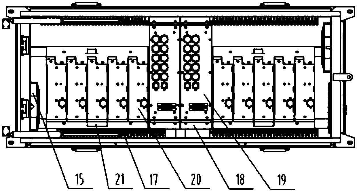 Laser light source junction box of dynamic image detection system for EMU operation fault