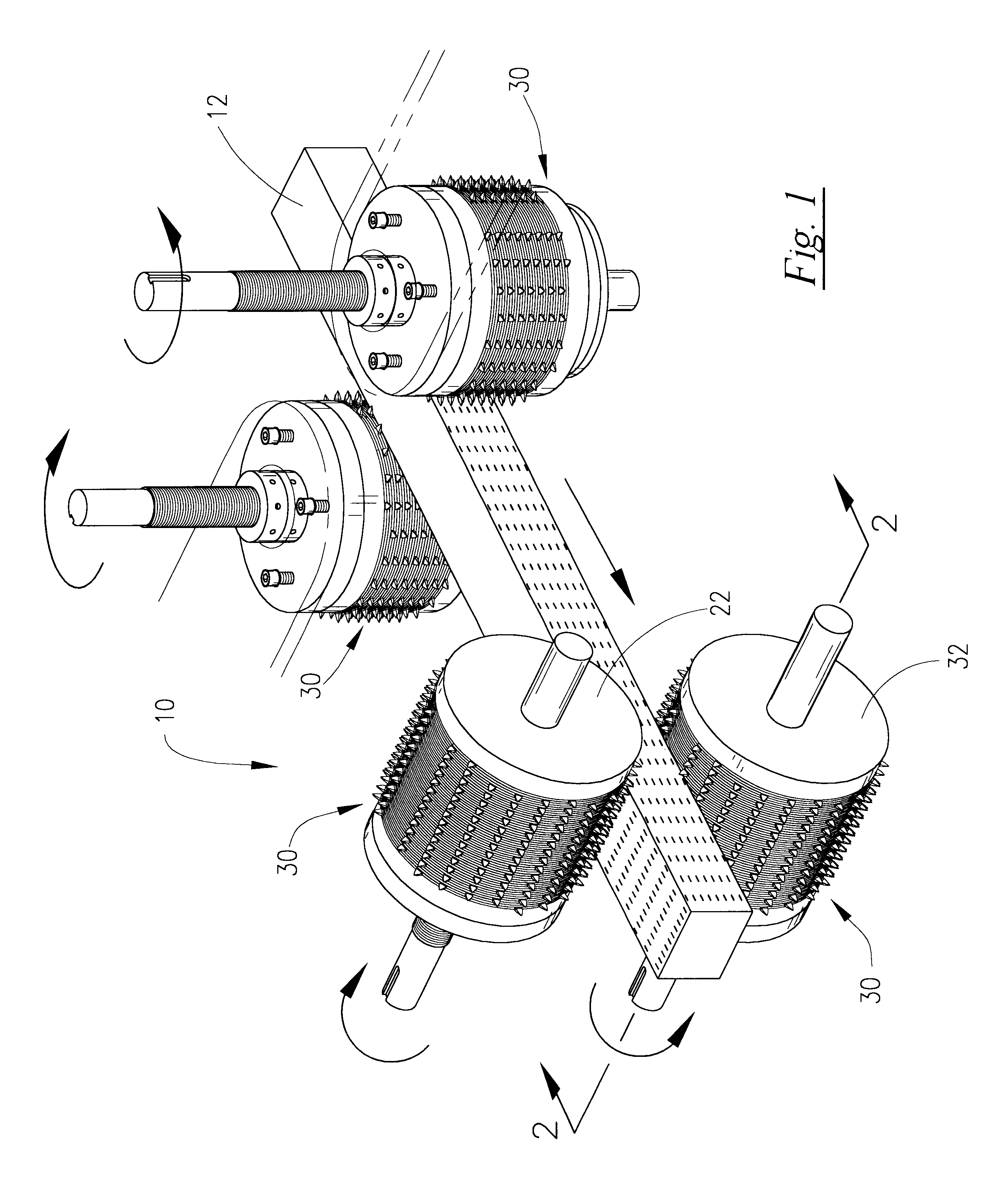 Timber incisor