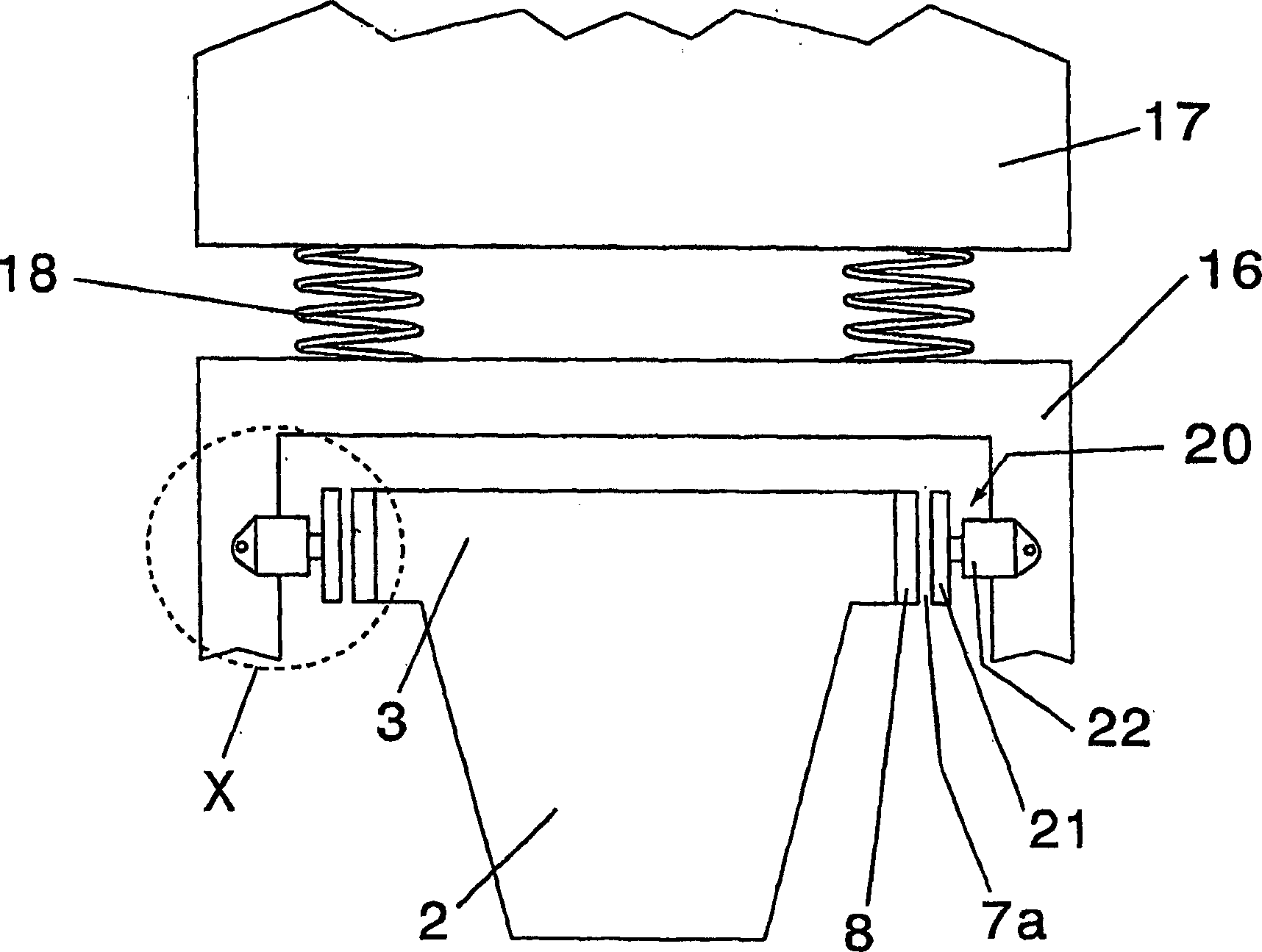 Magnetic levitation train mounted with vortex brake