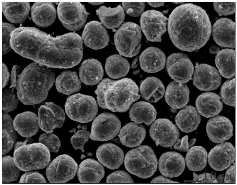 M-contained multifunctional metal oxide modified high-voltage lithium cobalt oxide positive electrode powder material and preparation method therefor