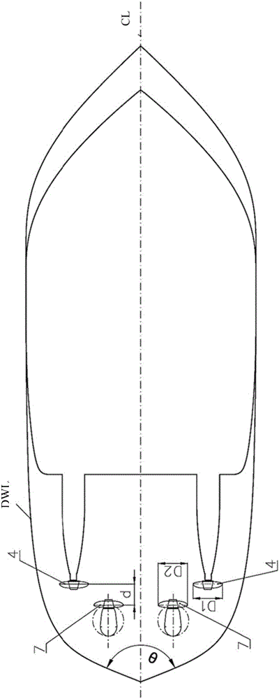 Icebreaker for operation preferably in shallow freezing water