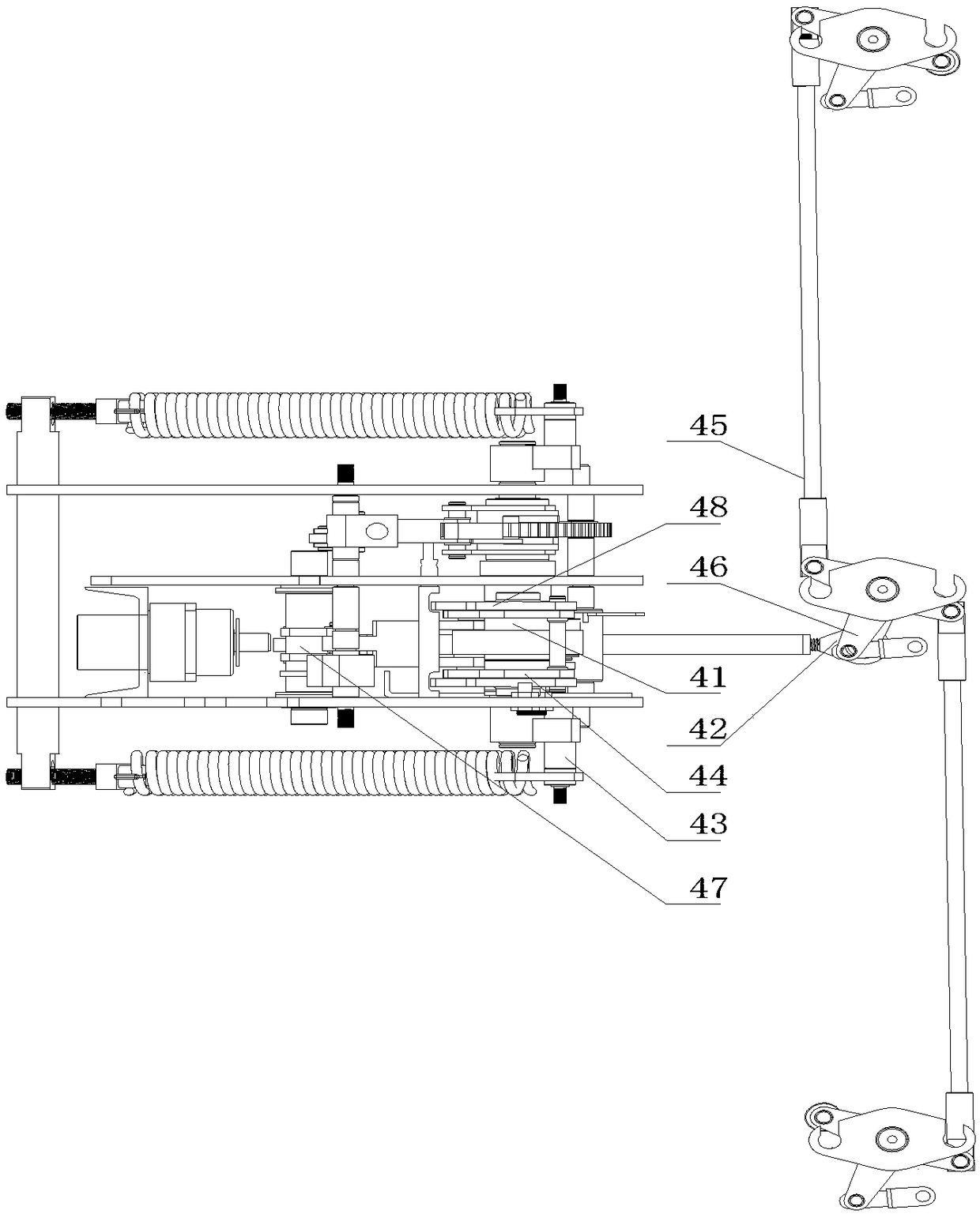 A monitoring method and system for an operating mechanism of a high-voltage circuit breaker