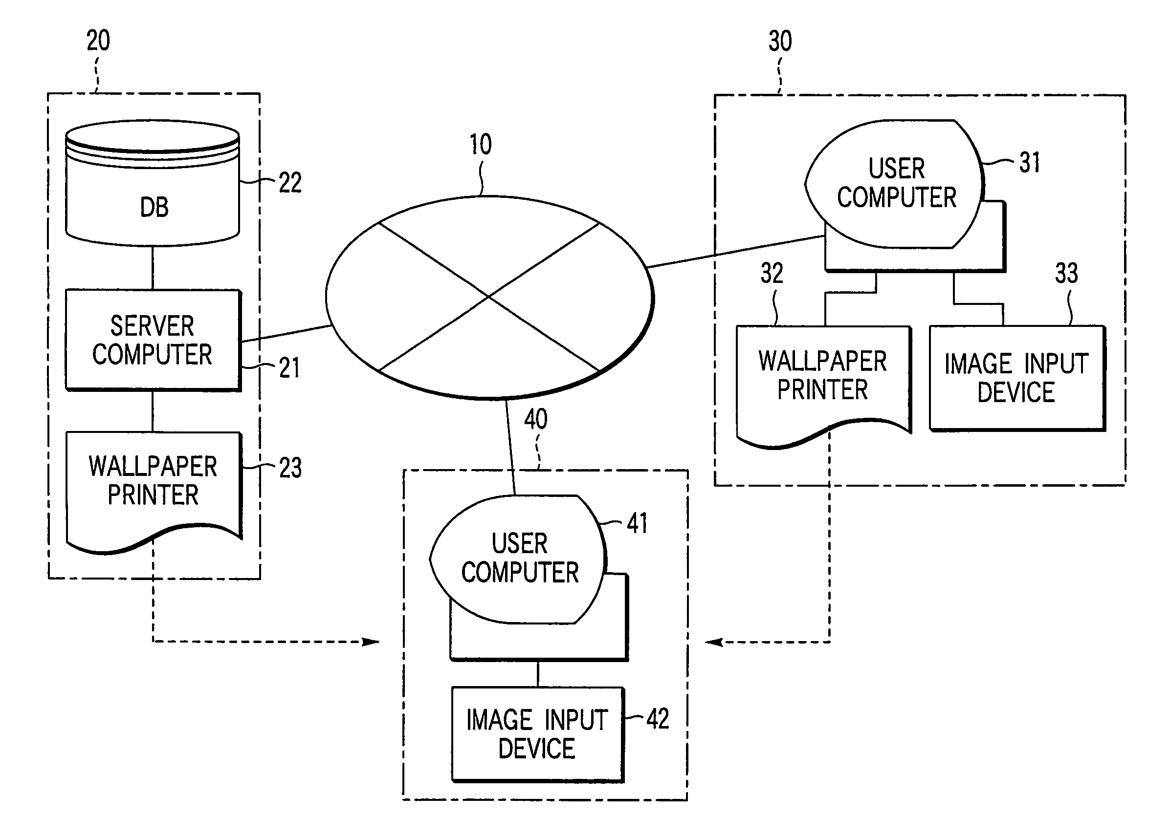 Wallpaper manufacturing method, wallpaper manufacturing apparatus, and program for causing computer to function as wallpaper manufacturing apparatus