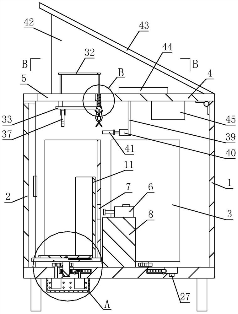 Garbage collecting device