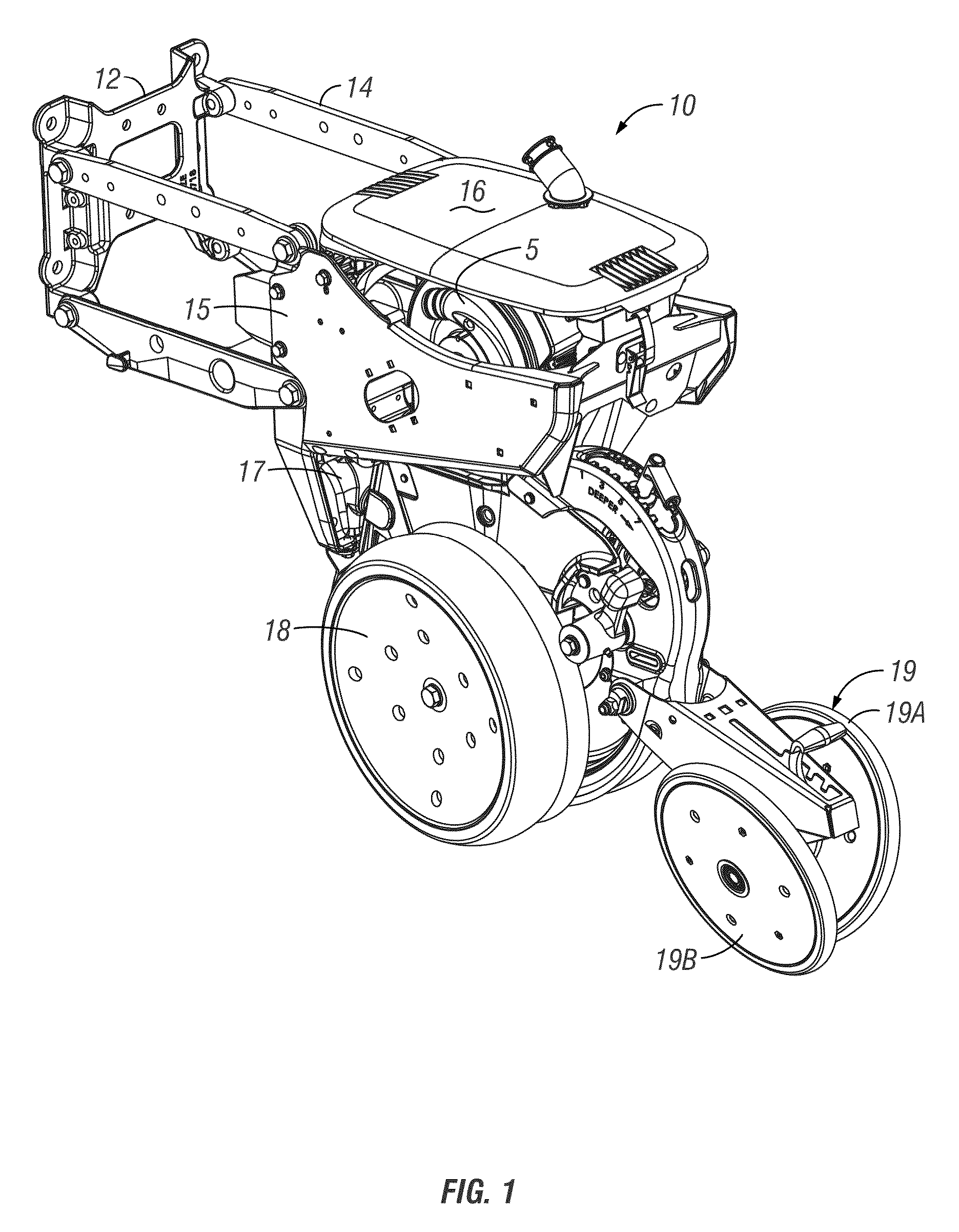 Air seed meter with adjustable singulator