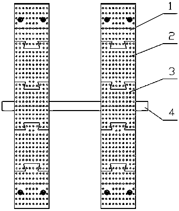 Road crossing protective device for liquid conveying pipeline