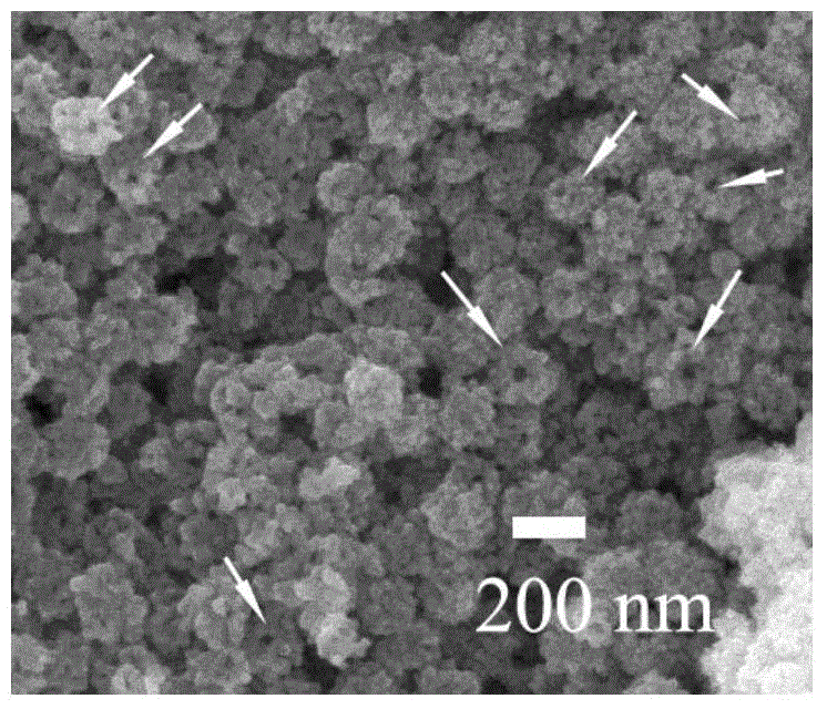 Nickel-doped zinc oxide hierarchical structure photocatalytic nanomaterial and preparation method thereof