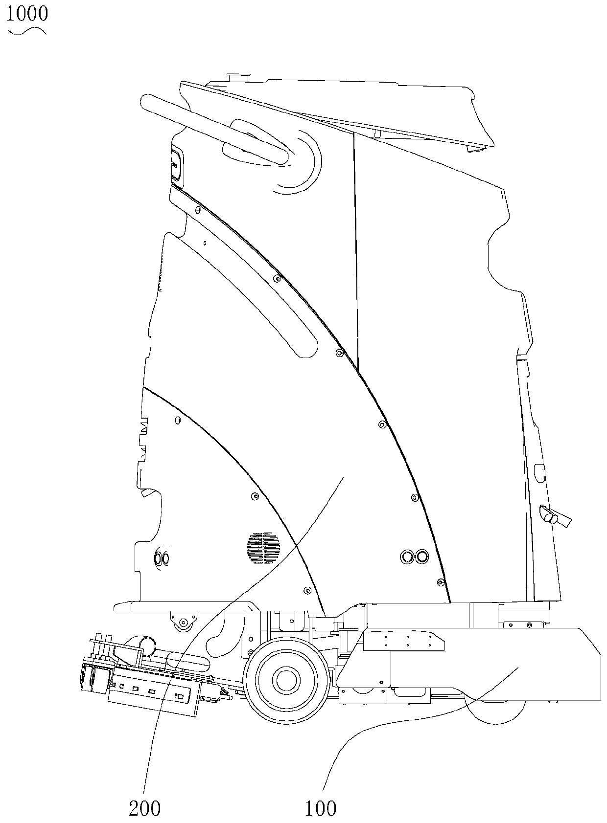 Collision sensor and cleaning robot