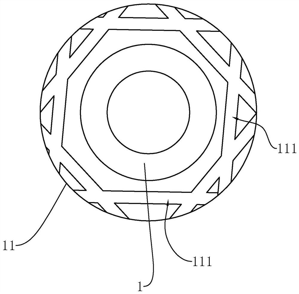 A pre-embedded component of wall tie bars and its construction method