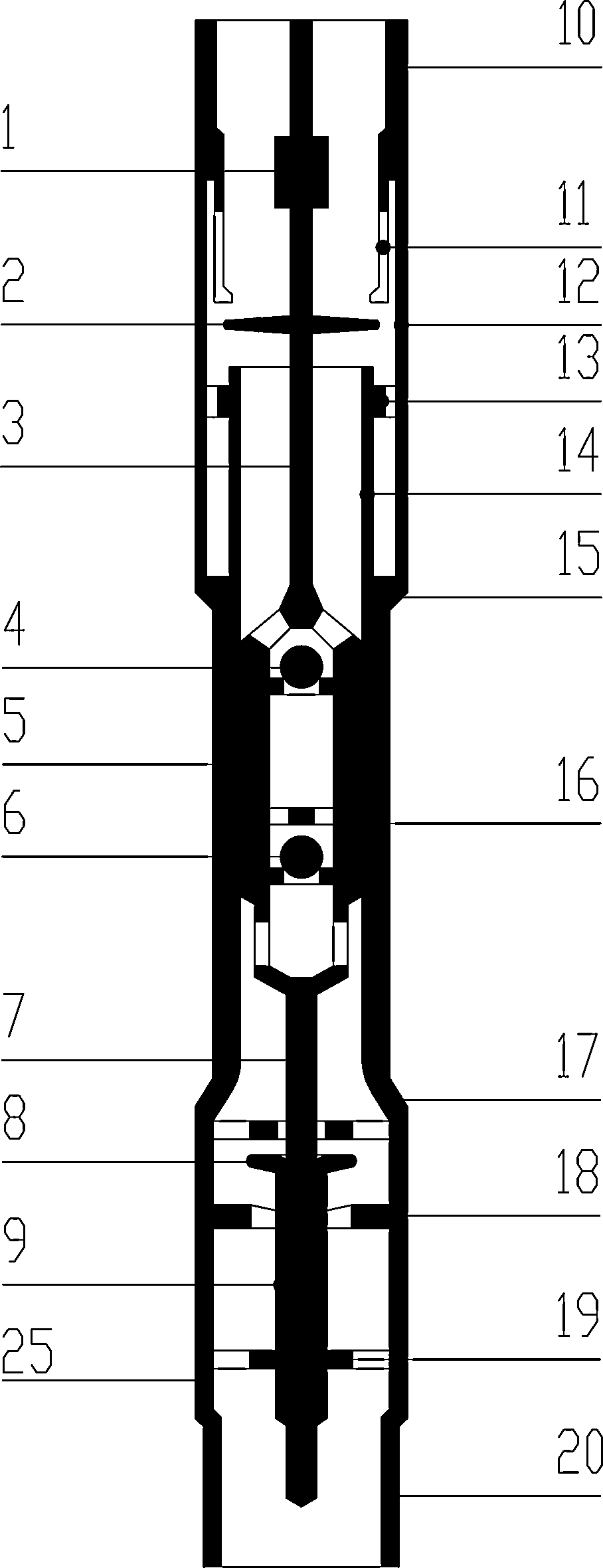 Sand preventing oil well pump