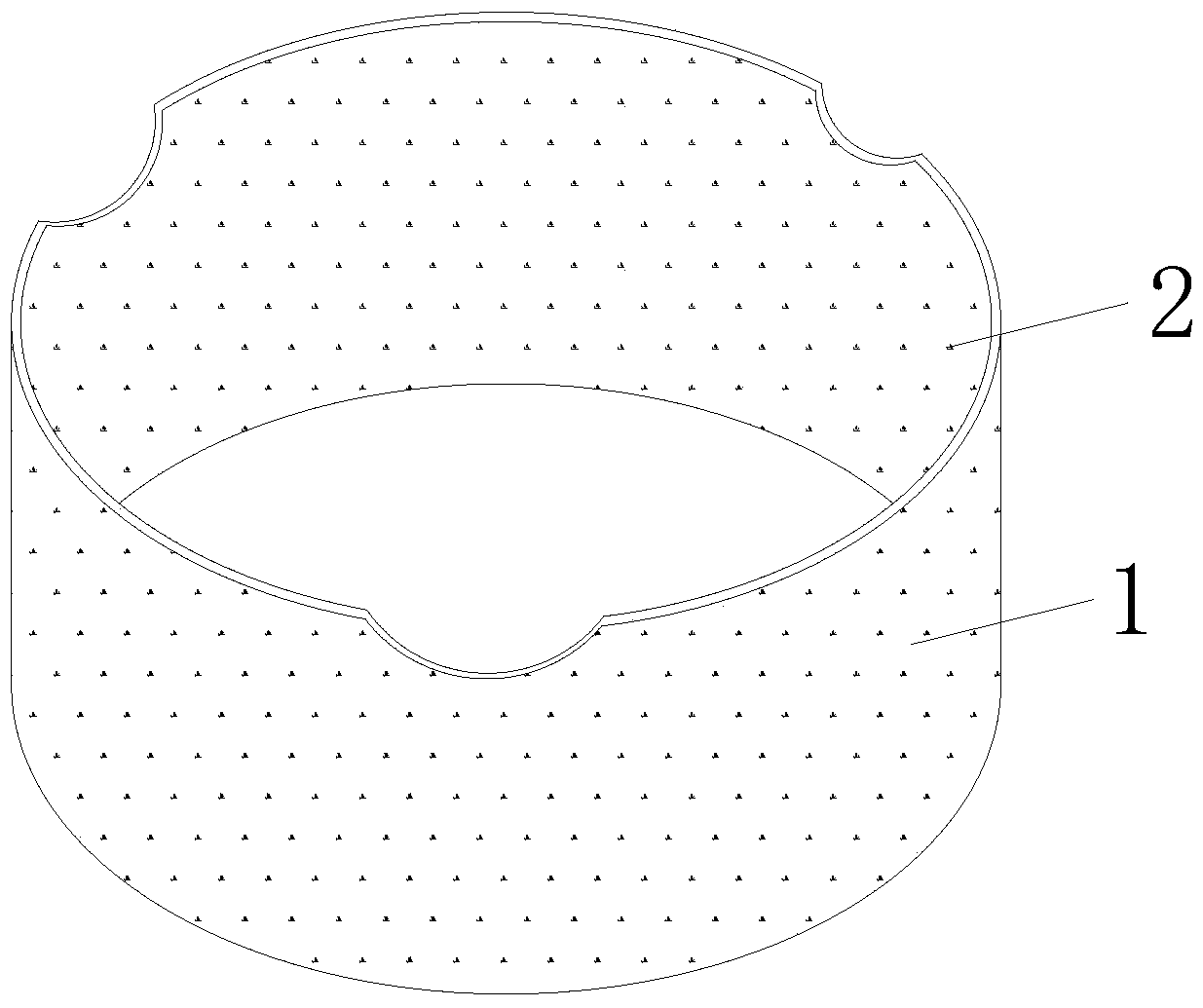 A catalytic ceramic sintered ring for exhaust gas treatment and its preparation method