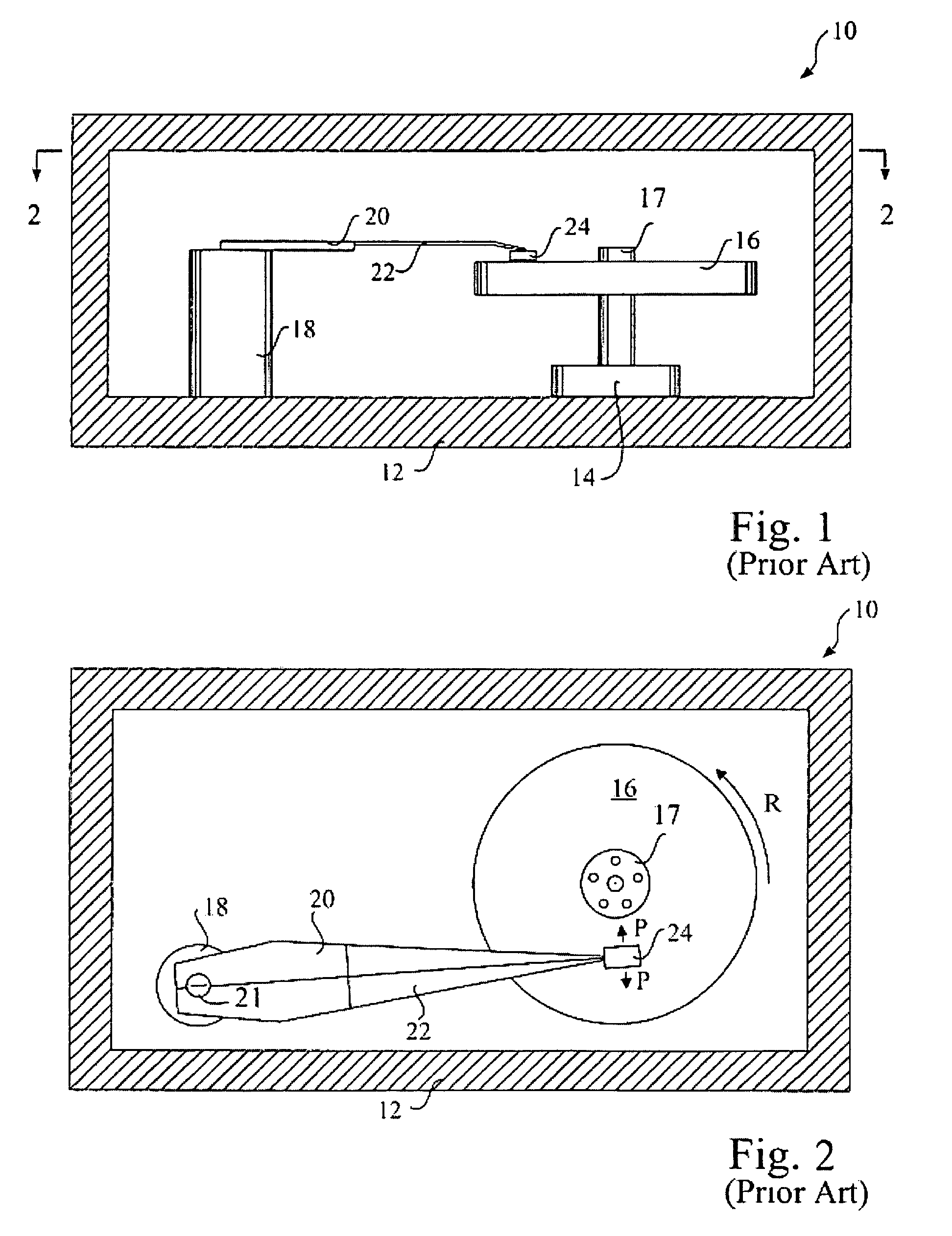 Heated gimbal for magnetic head to disk clearance adjustment