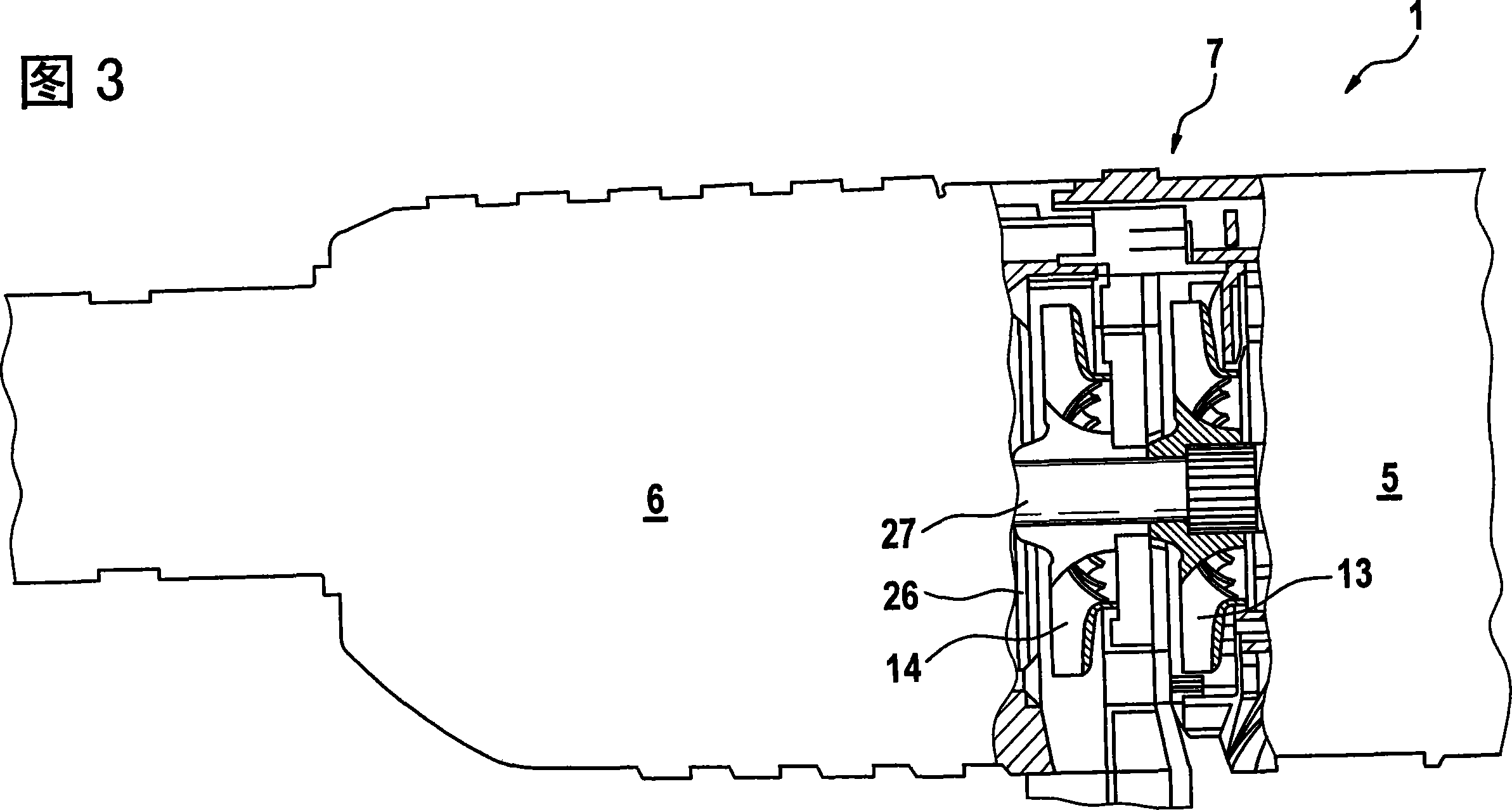 Handheld electrical tool with a suction module for a dust separation device