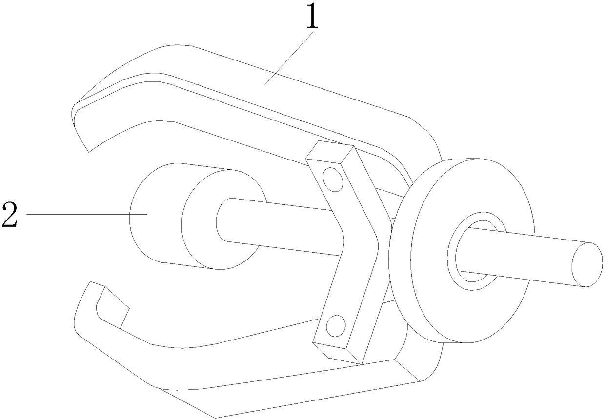 Bearing loading and unloading tool capable of improving centering degree and reducing friction rate