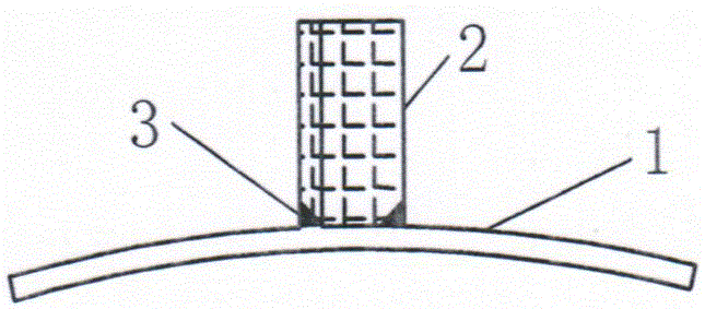 Permanent locating segment assembling and welding method for rack and leg of drilling platform