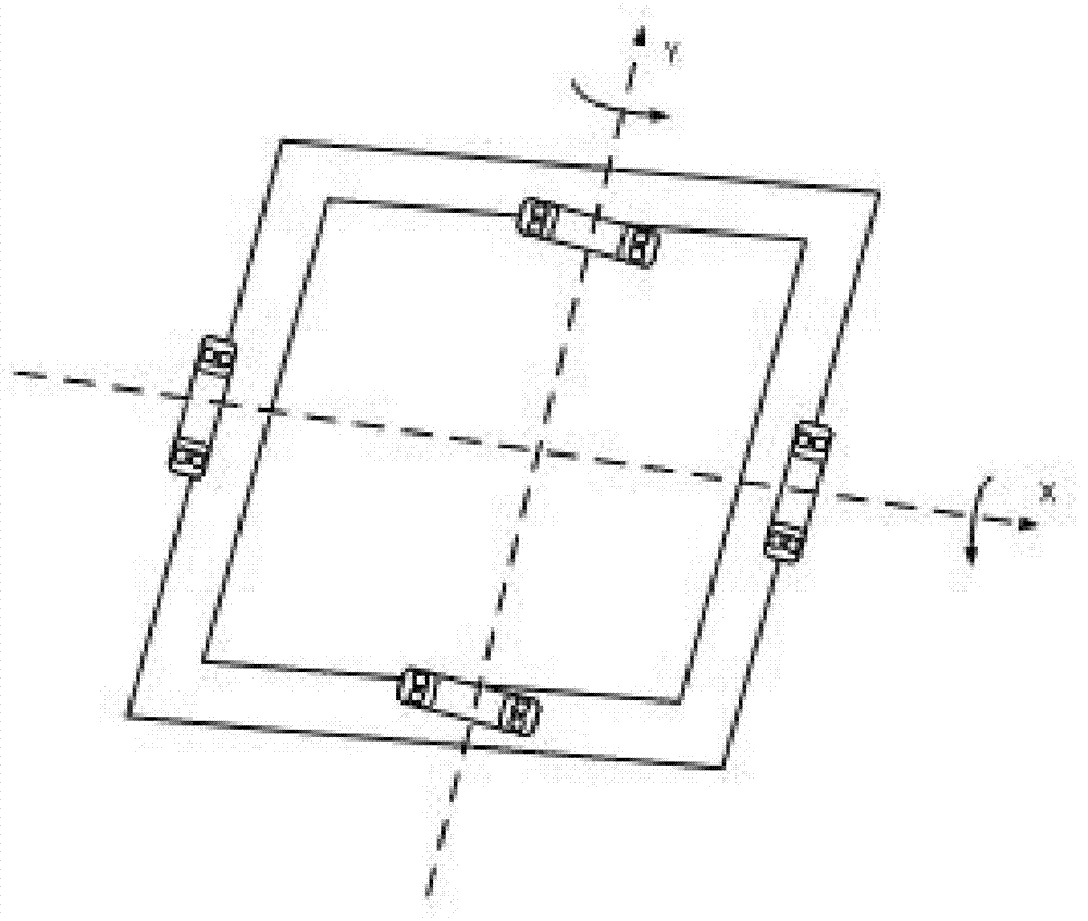 Vehicle-mounted OBD (On Board Diagnostic) device internally arranged inertia assembly parallel calibration and detection method and system thereof