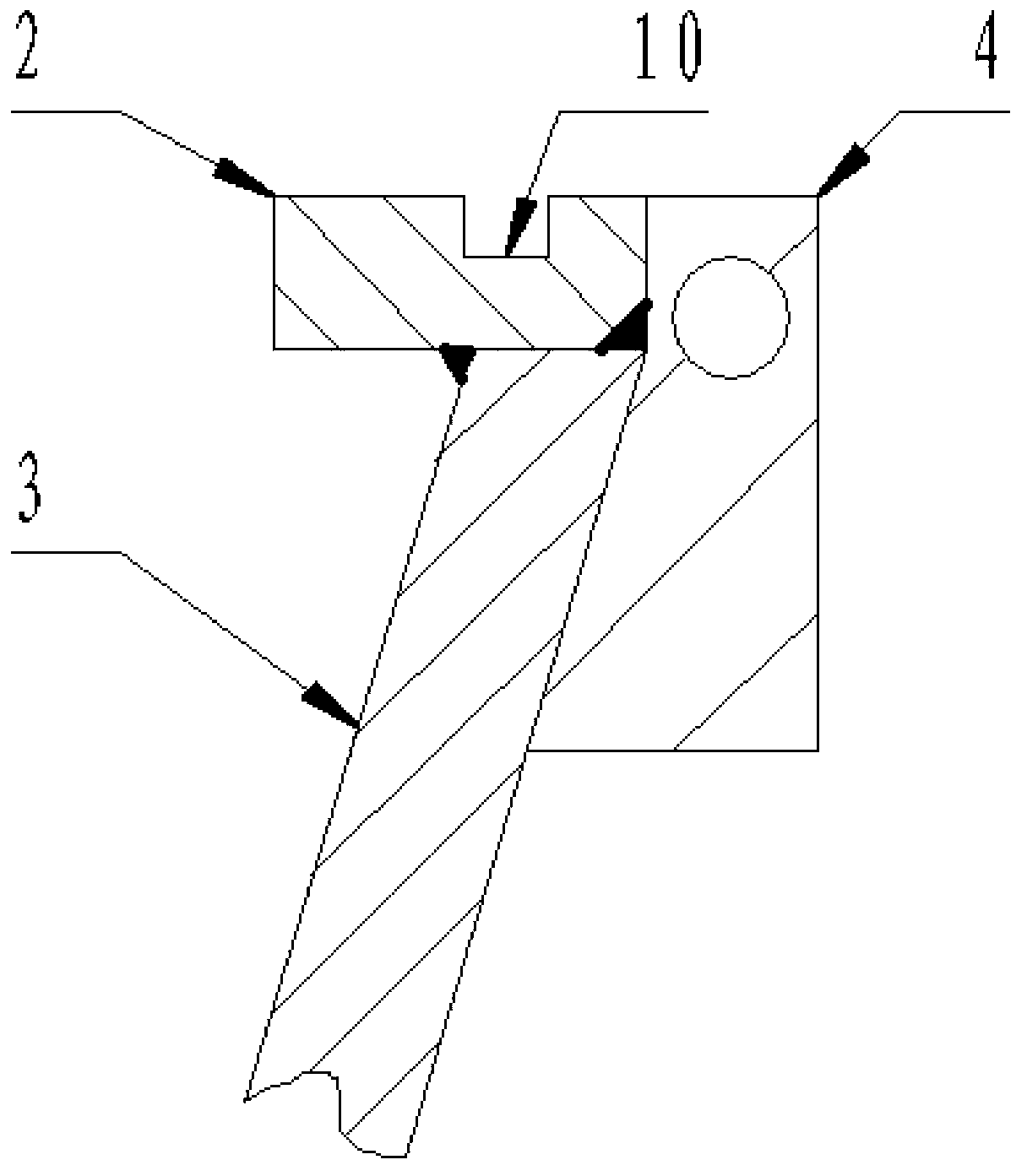 Raw aluminum liquid extraction device