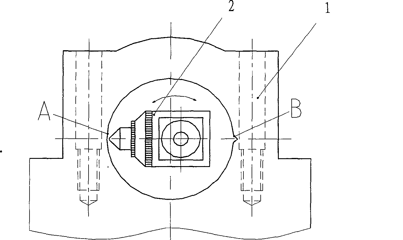 Laser machining apparatus for main-bearing cracker of engine cylinder