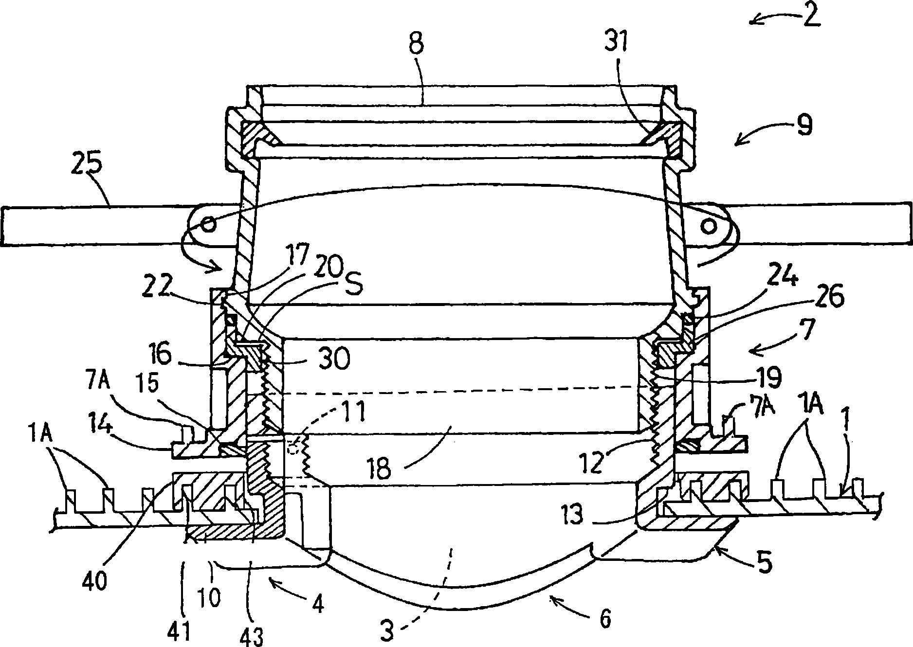 Rubber sheet material for water stop, branch pipe connection configuration and construction method thereof