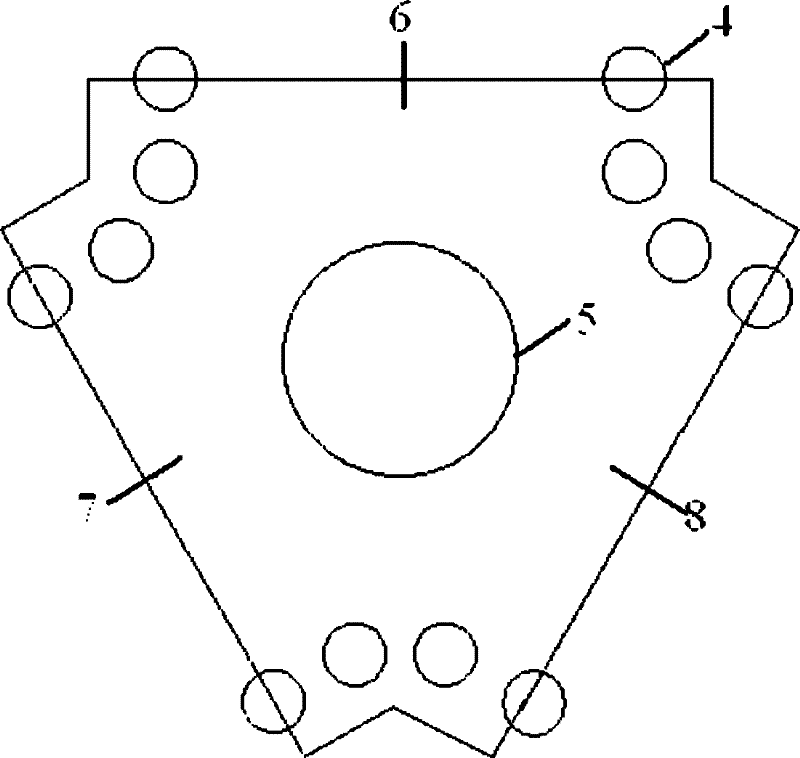 Miniaturized substrate integrated waveguide circulator