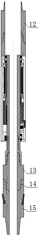 Device and method for undercutting liner hanger controlled by current carrier