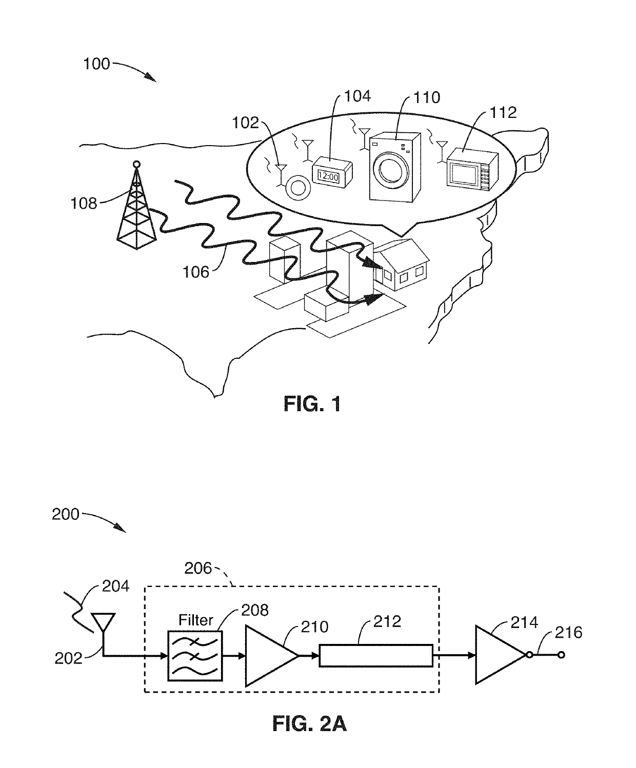 Rf-powered micromechanical clock generator