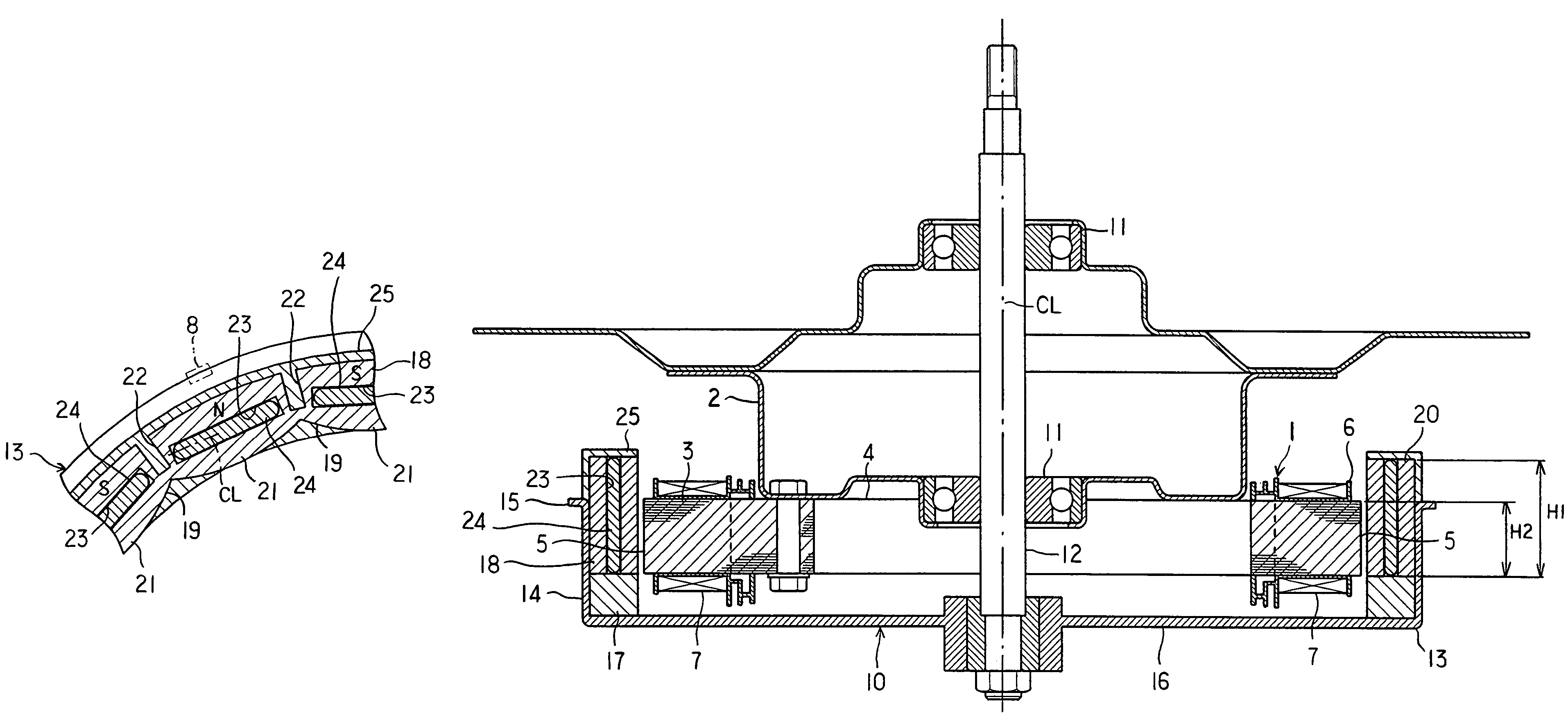 Rotor of motor