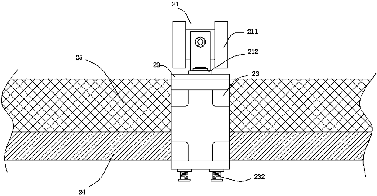 Rewinding machine with novel knurling roller