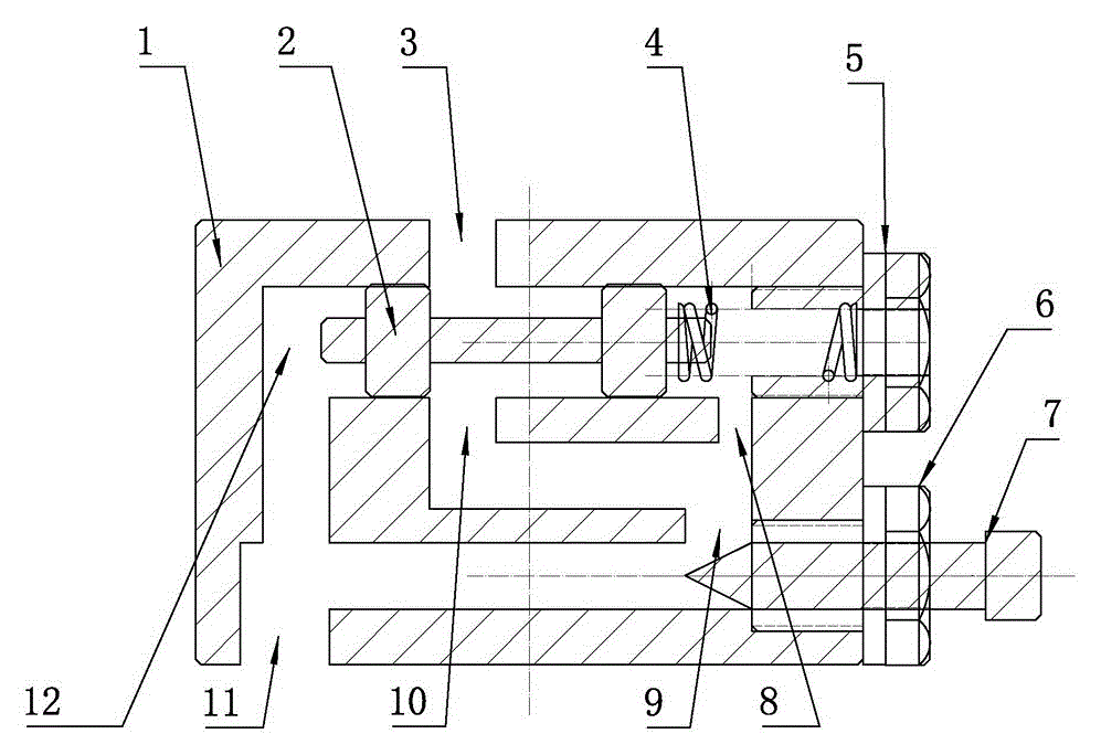 Constant rotating speed automatic control valve assembly of hydraulic motor