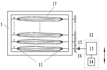 Continuous multi-station cotton yarn modifying device and method