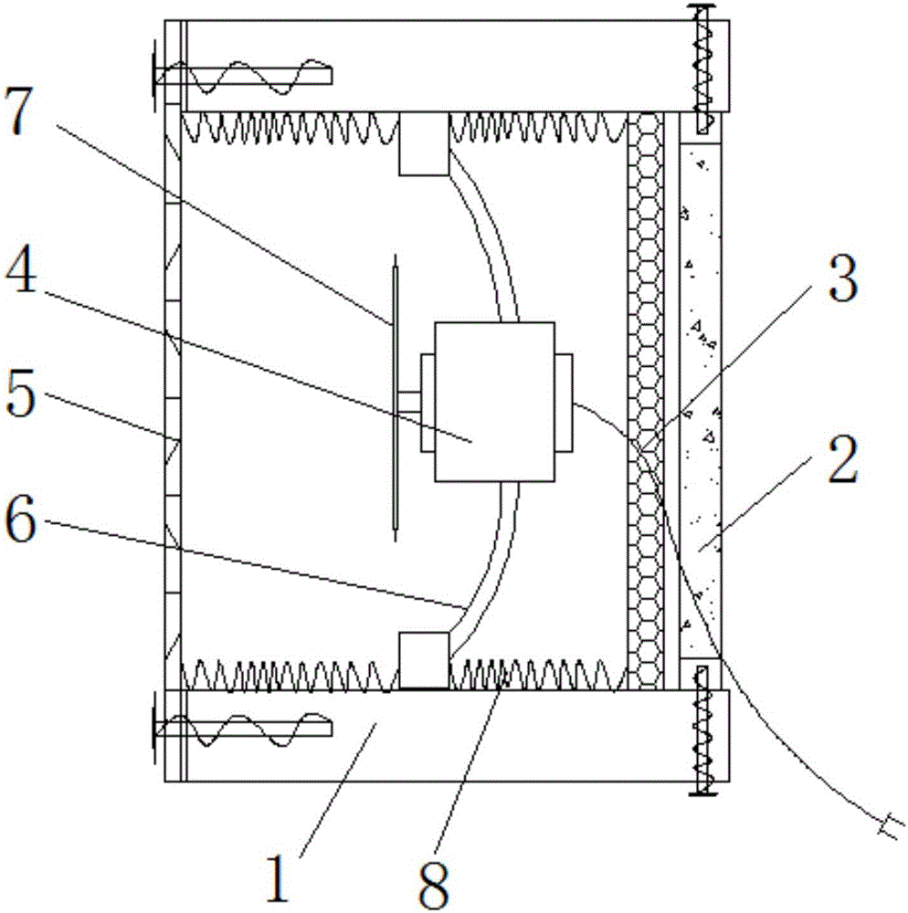 Ventilation device for storage of high-purity nano alumina