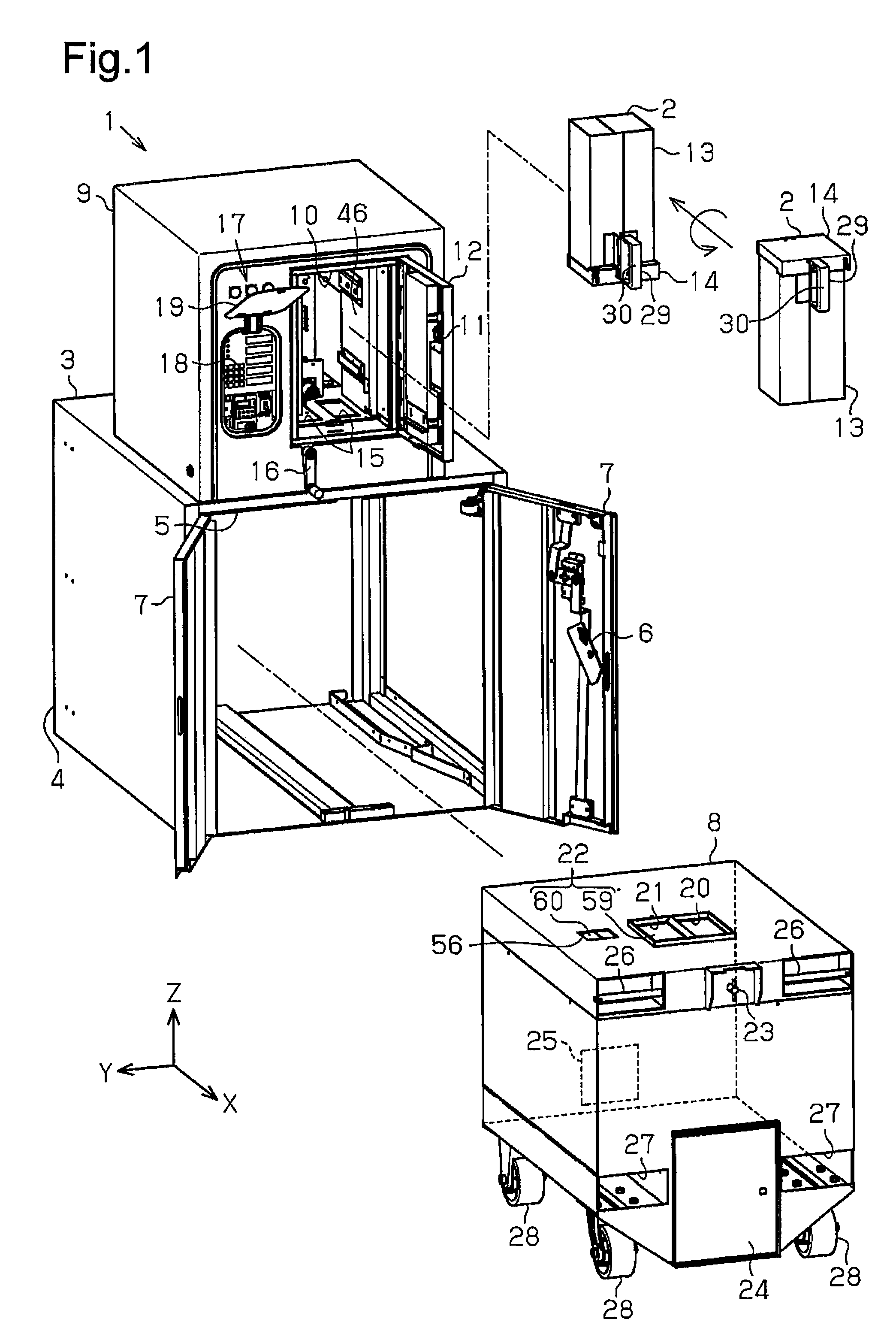 Safe unlocking machine