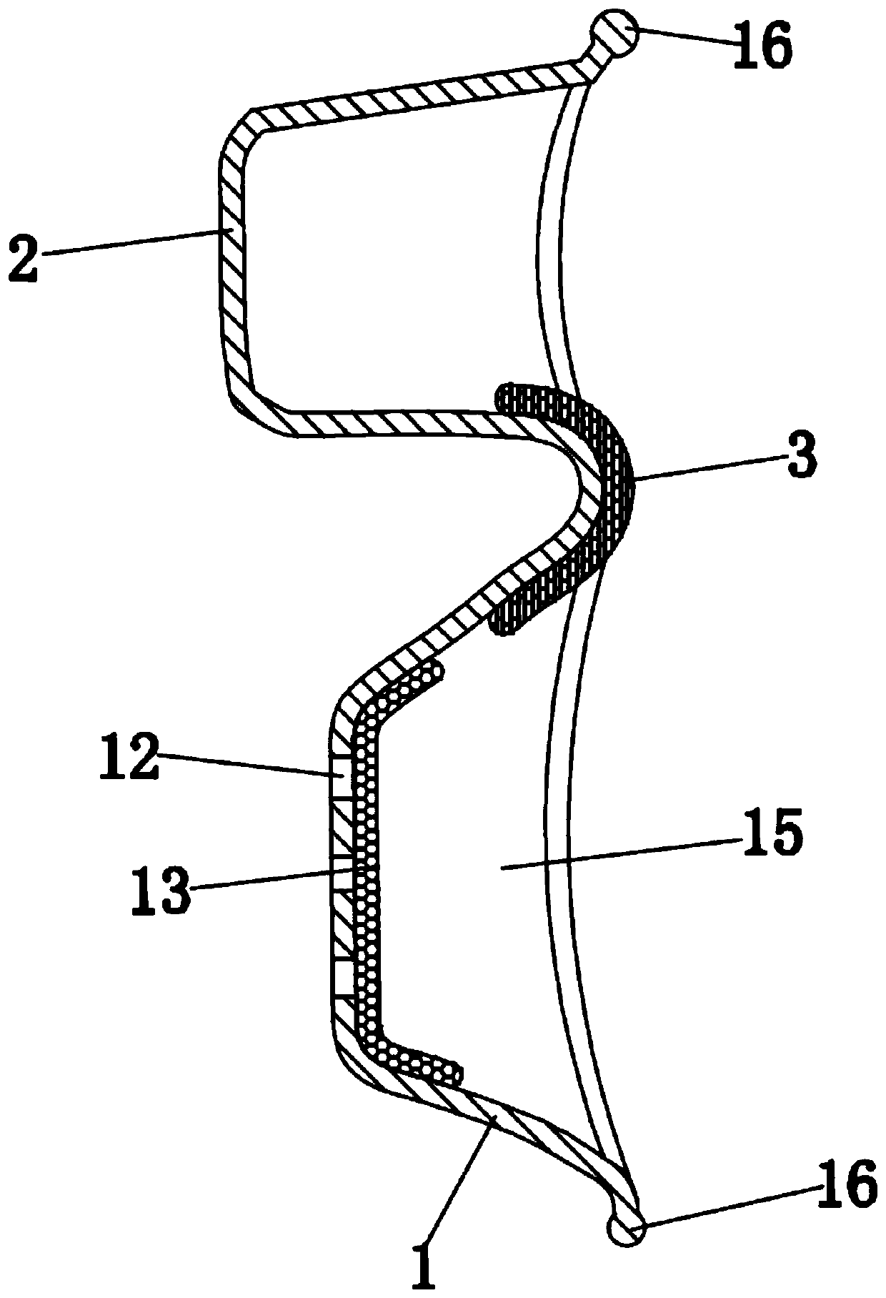 Integrated transparent light and thin type protective mask and manufacturing method thereof