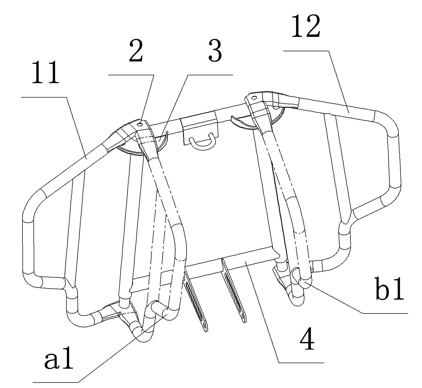 Riding motorcycle bumper