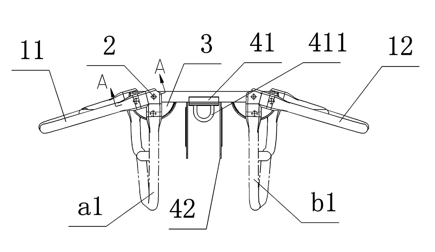 Riding motorcycle bumper