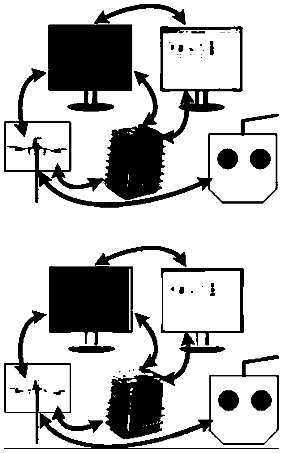 Fault-tolerant control method for three-rotor UAV servo jamming fault