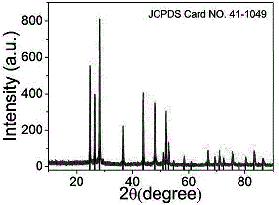 Preparation method of cadmium sulfide carbon-based composite material serving as photoelectric catalyst