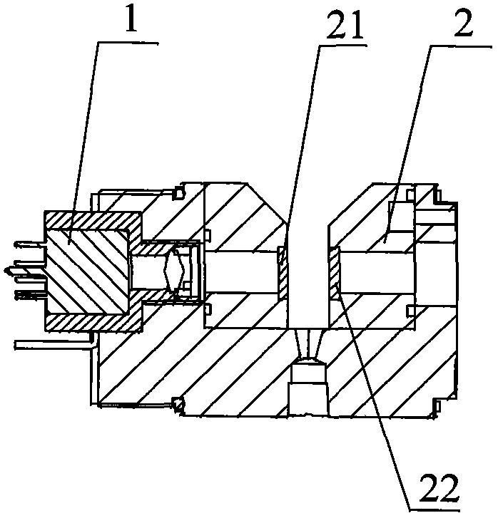 Immersion type fluid analytical device and debugging method thereof