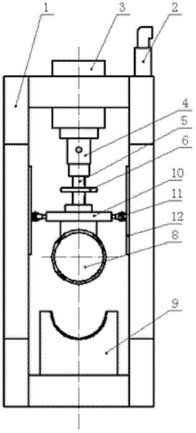 Hydraulic former for plain film-coated building circular template