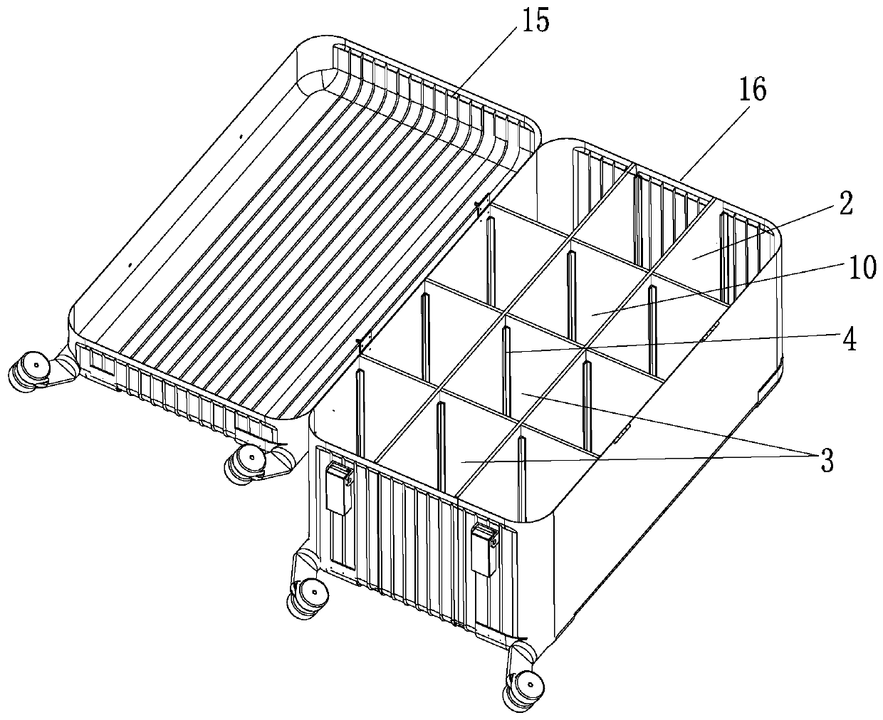 Medical storage and transportation box